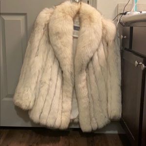 Vintage 70s Fox Fur Coat
